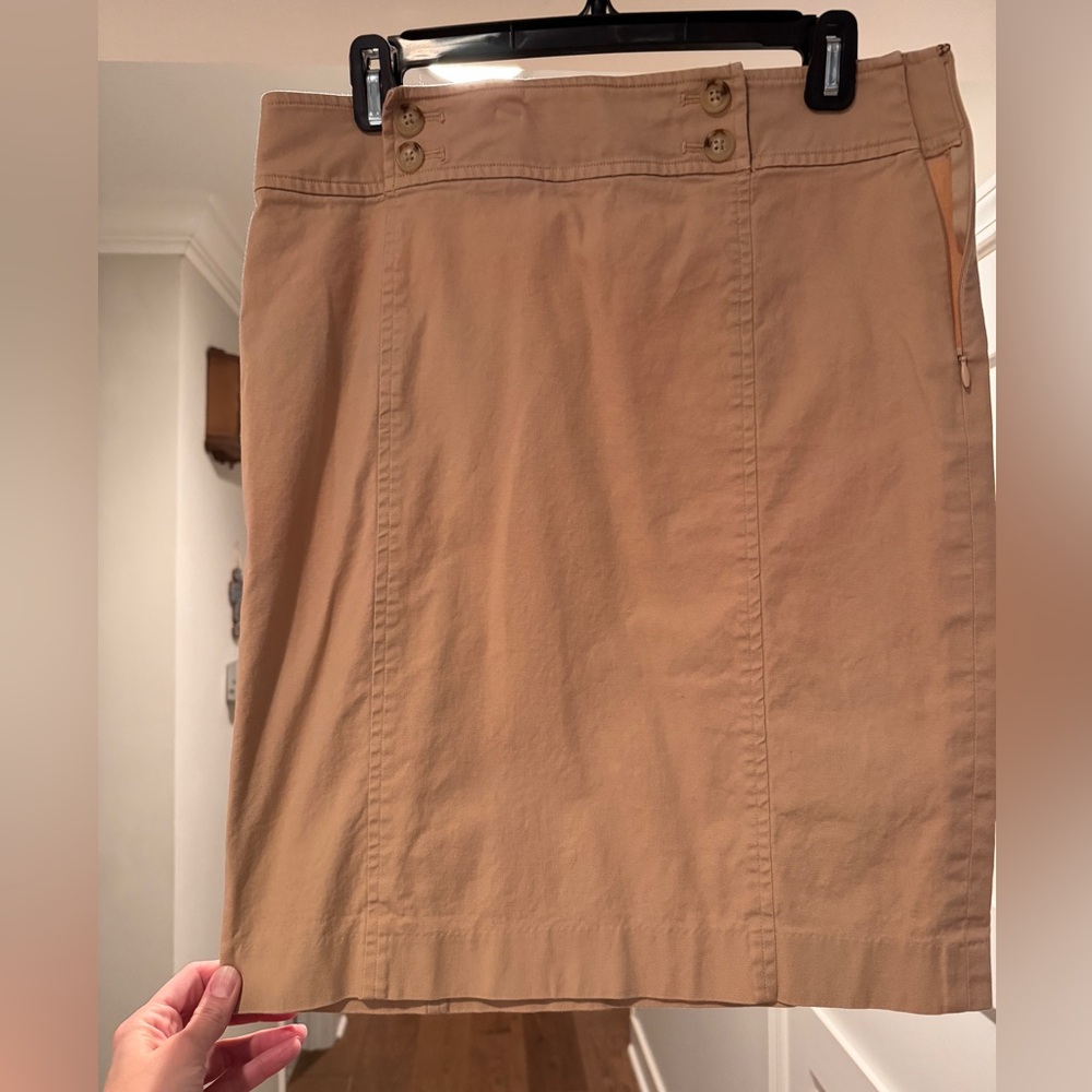 Ralph Lauren Women's Tan Pencil Skirt